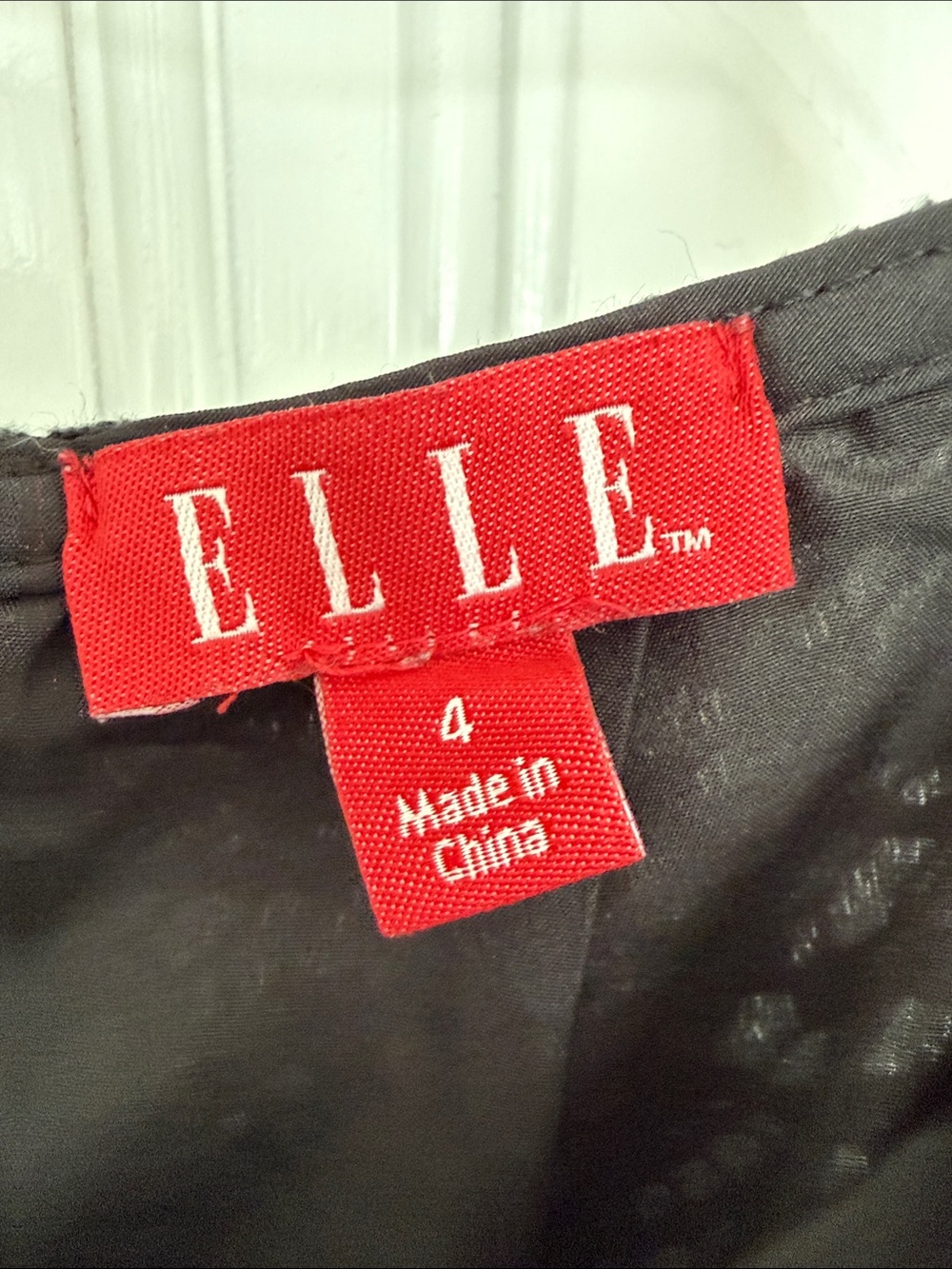 ELLE-Black Crochet Lace Skirt | Scalloped Hem | Boho |‎ Cottagecore Size 4 - Picture 6 of 11